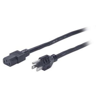 APC AP9891 Power cable IEC 60320 C13 to NEMA 5 15 M 2 ft black for P N SU1000RM2U SUA1000RM2U SUA1000RM2U TU SUA3000