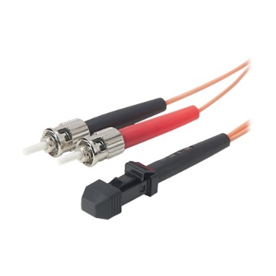 Belkin F2F20290 10M Patch cable ST PC multi mode M to MT RJ multi mode M 33 ft fiber optic 62.5 125 micron orange