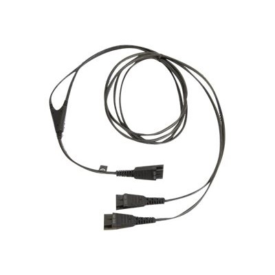 Jabra 27352101 Headset splitter Quick Disconnect to Quick Disconnect