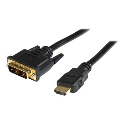 StarTech.com HDMIDVIMM6 6 ft HDMI to DVI D Cable M M Video cable HDMI M to DVI D M 6 ft black for P N SP123DP2DVI HDMI2VGA HDMI2HDMI ST121HD