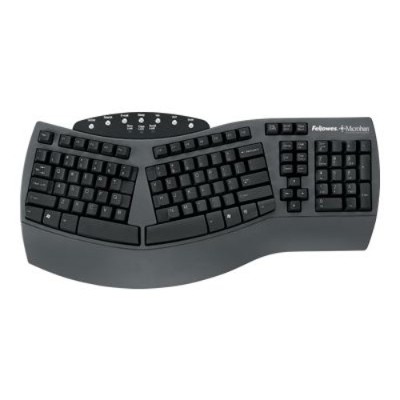 Fellowes 98915 Split Design Keyboard Keyboard black