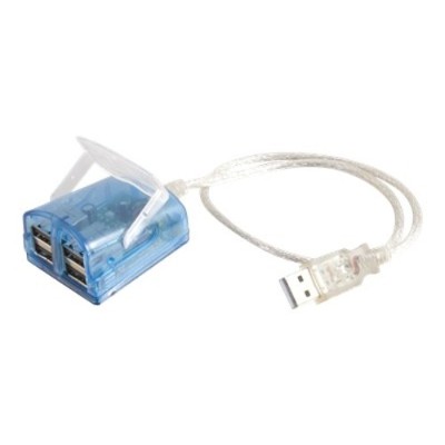 Cables To Go 18459 USB 2.0 Compact 4 Port USB 2.0 Hub Hub 4 x USB 2.0 desktop