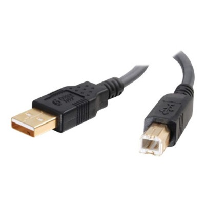 Cables To Go 29141 2m Ultima USB 2.0 A B Cable 6.6ft USB cable USB M to USB Type B M USB 2.0 6.6 ft molded charcoal