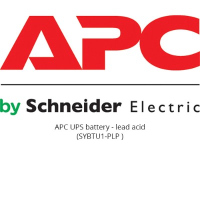 APC SYBTU1 PLP UPS battery lead acid black