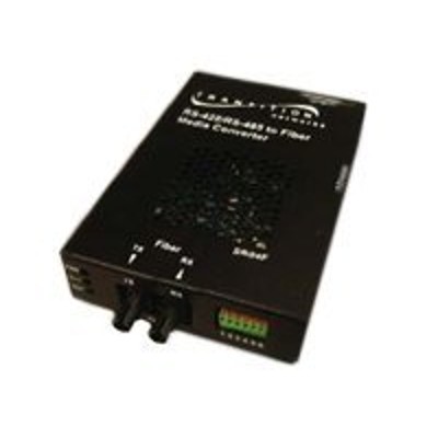 Transition SRS4F3214 100 NA Stand Alone Media converter RS 422 RS 485 serial terminal block SC single mode up to 12.4 miles 1310 nm