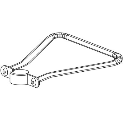 Ergotron 90-015-100 Carrying handle - chrome - for Mobile WorkStand Ergotron 90-015-100 Carrying handle - chrome - for Mobile WorkStand