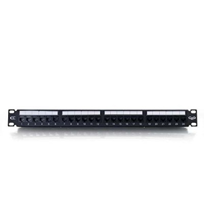 Cables To Go 37050 24-Port CAT6 110-Type Patch Panel Cables To Go 37050 24-Port CAT6 110-Type Patch Panel