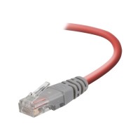 3'''' Crossover RJ45 CAT5 Red Cable