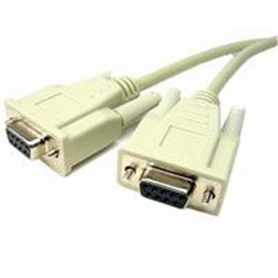 null modem cable - 10 ft