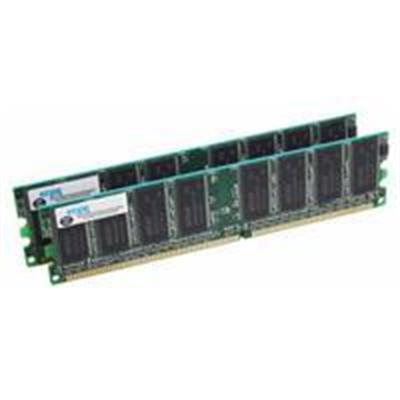 1GB (2X512GB) PC3200 400MHz DDR SDRAM DIMM 184-pin Unbuffered Non-ECC