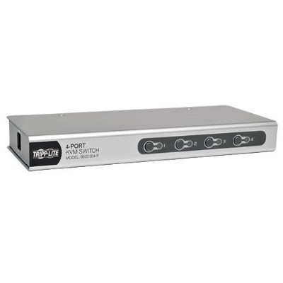 TrippLite B022-004-R 4-Port Desktop KVM Switch TrippLite B022-004-R 4-Port Desktop KVM Switch