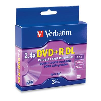 DVD+R DL x 3 - 8.5 GB - storage media