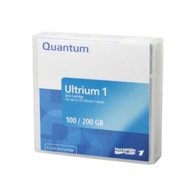 1 x LTO Ultrium 100 GB  200 GB - storage tape media data cartridge by Quantum