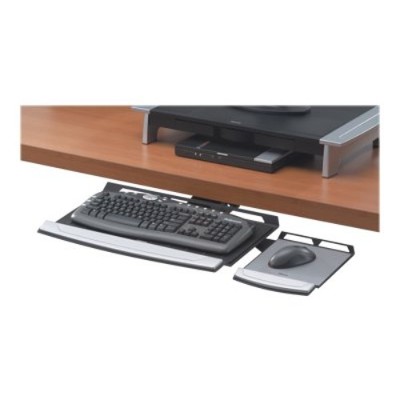 Fellowes 8031301 Adjustable Keyboard Manager Keyboard platform black silver