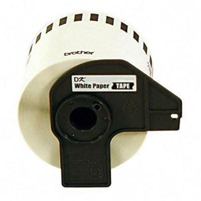 Brother DK2211 DK2211 Black on white Roll 1.14 in x 50 ft film for QL 1050 QL 500 QL 550 QL 700 QL 710 QL 720 QL 800 QL 810 QL 820