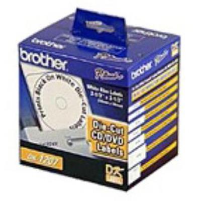 Brother DK1207 DK1207 100 CD DVD labels for QL 1050 QL 500 QL 550 QL 700 QL 710 QL 720 QL 800 QL 810 QL 820