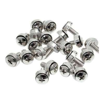 StarTech.com CABSCREWS M5 Mounting Screws for Server Racks and Cabinets 50 Pack Screw kit pack of 50 for P N RKPW161915 4POSTRACK25 2POSTRACK RK2236