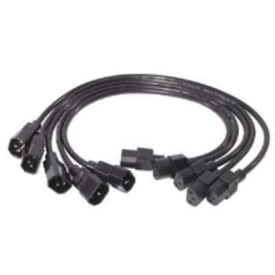 APC AP9890 Power cable IEC 60320 C13 to IEC 60320 C14 2 ft black