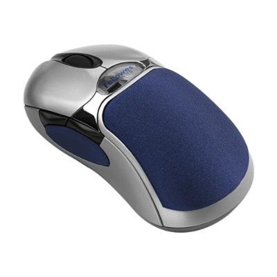 Fellowes 98904 Hd Precision Mouse optical 5 buttons wired blue silver
