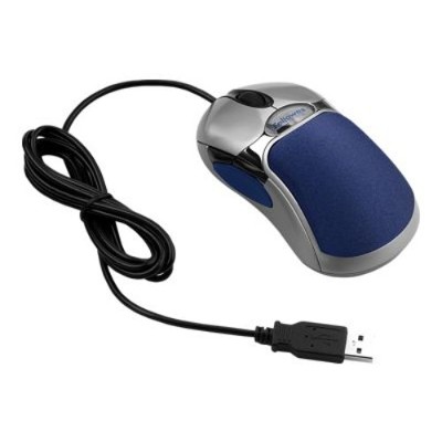 Fellowes 98905 Hd Desktop Mouse optical 3 buttons wired blue silver
