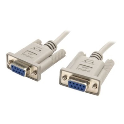 StarTech.com SCNM9FF 10 ft DB9 RS232 Serial Null Modem Cable F F