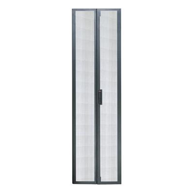 APC Netshelter VX - Rack rear door (splitted) - black - 42U - for Netshelter VX Base Unit  Expansion Unit  Open Frame