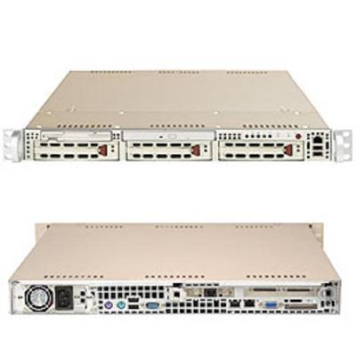 Xeon Server Barebone - Rack-mount 1 U