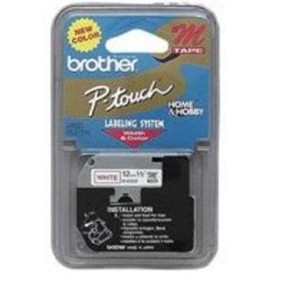 Brother MK232 MK232 White red Roll 0.47 in x 26.3 ft printer tape for P Touch PT 100 PT 110 PT 65 PT 70 PT 80 PT 85 PT 90 PT M95