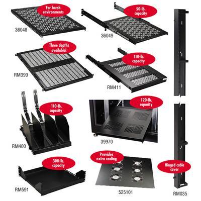 4 Point Rackmount Shelf