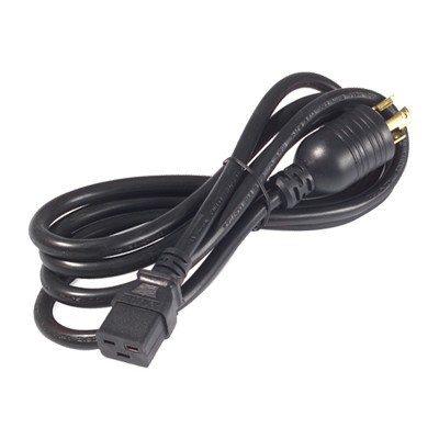 APC AP9896 Power cable NEMA L6 30 M to IEC 60320 C19 8 ft black for P N SUA5000RMI5U