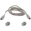 10' Mac Serial Cable 8P MiniDIN M/M