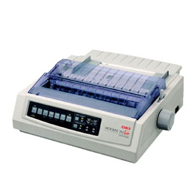 Oki 62415901 Microline 390 Turbo n Printer monochrome dot matrix 360 dpi 24 pin up to 390 char sec parallel USB LAN