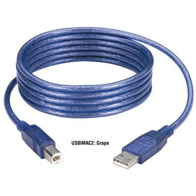 IMAC USB Cable A-B Grape 10ft