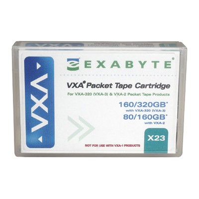160 320GB X23 230m VXA Tape Cartridge by Tandberg Data