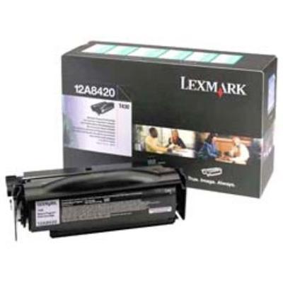Lexmark 12A8420 Black original toner cartridge LRP for T430 430d 430dn 430dtn