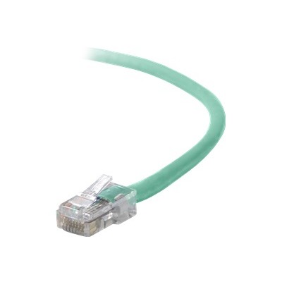 Belkin A3L791 02 GRN Patch cable RJ 45 M RJ 45 M 2 ft UTP CAT 5e molded snagless green B2B for Omniview SMB 1x16 SMB 1x8 OmniView IP 50