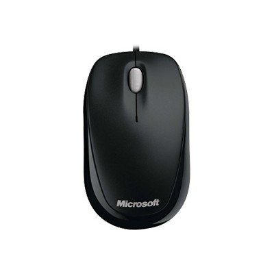 Microsoft U81 00009 Compact Optical Mouse 500 Mouse optical 3 buttons wired USB black