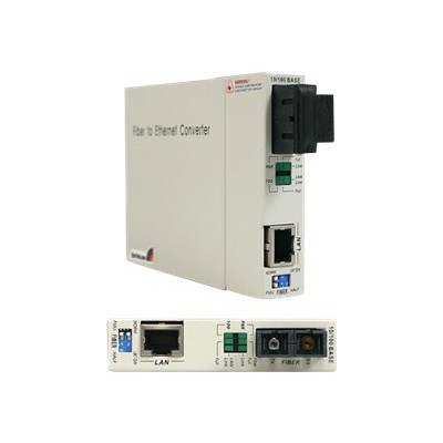 10/100 Mbps Single Mode Fiber Media Converter - 30 km - media converter