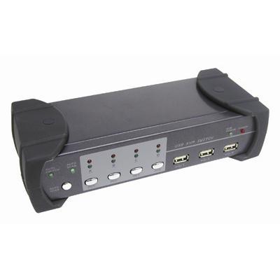 Port Authority2 4-port VGA USB and PS 2 KVM Switch with Cables by Cables To Go