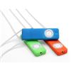 Tuffwrap For Ipod Shuffle - 3 Color Pack : Sky  Tangerine  Lime