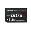 512MB High-Speed Ultra II Memory Stick Pro Duo with MagicGate