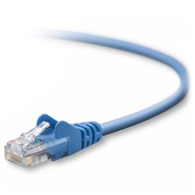 Belkin A3L791 05 BLU M Patch cable RJ 45 M to RJ 45 M 5 ft UTP CAT 5e molded blue for Omniview SMB 1x16 SMB 1x8 OmniView IP 5000HQ OmniView