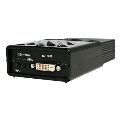 StarTech.com VID2DVIDTV Composite and S Video to DVI D Video Converter with Scaler Video converter 48 MB composite video S Video component video black
