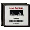 Flash memory card 64 MB CF for select Cisco
