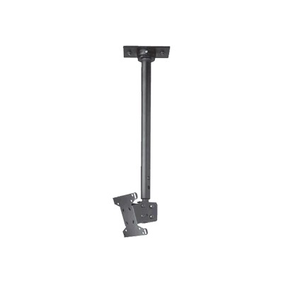 LCD Ceiling Mount with Adjustable Height from 18 to 30 for 13-29 Screen-Black