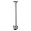 LCD Ceiling Mount with Cord Management Cover and Adjustable Height from 18 to 30 for 13-29 Screen-Silver