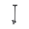 LCD Ceiling Mount with 36-48 Adjustable Length for 13-29 Screen-Black