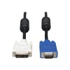6 ft DVI Male to HD15 Male Display Cable