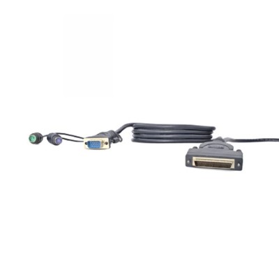 OmniView Dual Port Cable PS/2 - keyboard / video / mouse (KVM) cable - 10 ft