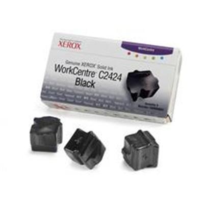Xerox 108R00663 Genuine 3 black solid inks for WorkCentre C2424